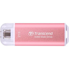 Твердотельный накопитель Transcend External ESD300 USB-C 2Tb Pink TS2TESD300P