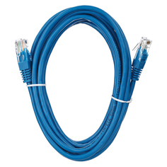 Сетевой кабель AOpen UTP cat.5e ANP511 3m Blue