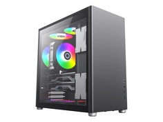 Корпус GameMax Spark Pro Full Black без БП