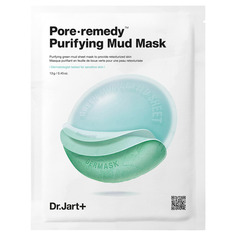 Dermask Pore·remedy Purifying Mud Mask Обновляющая маска для лица с зеленой глиной Dr. Jart+