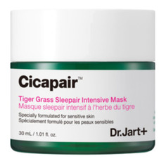 Cicapair Tiger Grass Sleepair Intensive Mask Интенсивная успокаивающая ночная маска в дорожном формате Dr. Jart+