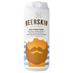 Гель для лица и тела с пивными экстрактами, очищающий и расслабляющий Beerskin
