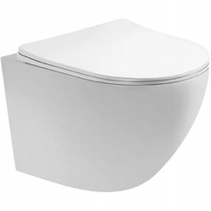 Унитаз подвесной Акватек Европа AQ1900T-00 безободковый, с сидением микролифт