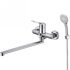 Смеситель Iddis Enjoy ENJSB00M10 для ванны длинный излив, хром