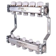 Коллекторная группа Valtecа VTc.582.EMNX.0603 3 выхода 1&quot;-3/4&quot;, с регулировочными и балансирующими клапанами