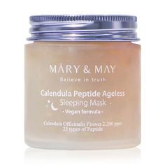 Маска для лица MARY&MAY Ночная гелевая маска с календулой и пептидами 110.0