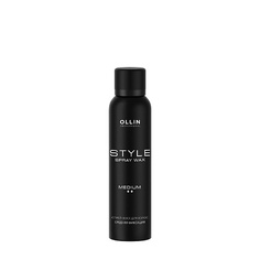 Спрей для укладки волос OLLIN PROFESSIONAL Спрей-воск для волос средней фиксации STYLE