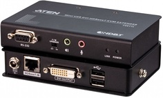 Удлинитель Aten CE611-AT-G мини USB DVI HDBaseT KVM, 1920 x 1200, 100м