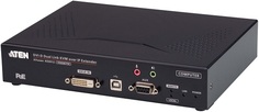 Удлинитель Aten KE6912T-AX 2K DVI-D Dual Link KVM с доступом по IP и поддержкой PoE, передатчик