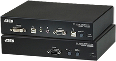 Удлинитель Aten CE690-AT-G KVM USB, DVI-D+AUDIO+RS232, 20 км., оптич.волокно одномод./singlemode 1310/1550нм, DVI-D+2xMINIJACK+DB9+LС+2xUSB А-Тип+2xUS