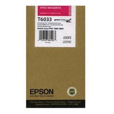 Картридж Epson C13T603300 для принтера Stylus Pro 7880/9880 пурпурный