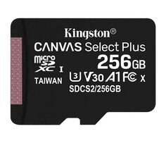 Карта памяти MicroSDXC 256GB Kingston SDCS2/256GBSP Canvas Select Plus w/o adapter