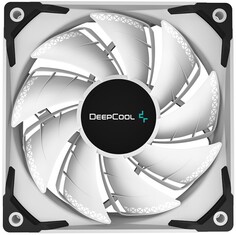 Вентилятор для корпуса Deepcool TF120 S WHITE 120x120x25mm, 500-1800rpm, 64.4 CFM, 32.1 dBA, 4-pin PWM Retail BOX