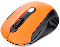 Мышь Wireless Gembird MUSW-420-3 2.4ГГц, оранжевый, 4кн, 1600DPI, блистер
