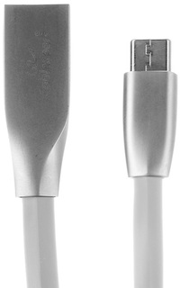 Кабель интерфейсный USB 2.0 Cablexpert CC-G-USBC01W-1.8M AM/Type-C, серия Gold, длина 1.8м, белый, блистер