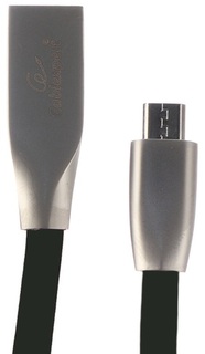 Кабель интерфейсный USB 2.0 Cablexpert CC-G-mUSB01Bk-1.8M AM/microB, серия Gold, длина 1.8м, черный, блистер