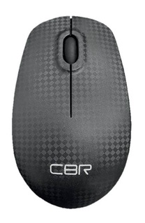 Мышь Wireless CBR CM 499 carbon, 2,4 ГГц, 1200 dpi, 3 кнопки и колесо прокрутки, ABS-пластик, поверхность "под карбон", выключатель питания