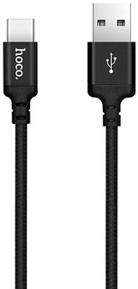 Кабель Hoco X14 6957531062868 USB 2.0, AM/Type-C M, черный, 1м