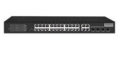 Коммутатор PoE OSNOVO SW-62444(400W) на 24 x RJ45 портов + 4 x GE Combo uplink порта, 24 x FE (10/100 Base-T) с поддержкой PoE (IEEE 802.3af/at), 4 x