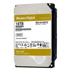 Жесткий диск 18TB SATA 6Gb/s Western Digital WD181KRYZ WD Gold 3.5" 7200rpm 512MB