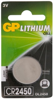 Батарейка GP CR2450 Lithium 1шт