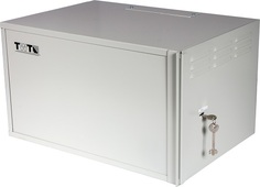 Шкаф антивандальный TWT TWT-CBWSF-9U-6x4-GY пенального типа, 9U 600x400 мм, серый, 1 ЧАСТЬ