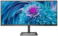 Монитор 34" Philips 345E2AE 3440x1440, IPS, 75Hz, 4 ms, 178°/178°, 300 cd/m/Mega DCR, +2xHDMI, +Disp