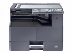 МФУ лазерное черно-белое Kyocera TASKalfa 2020 1102ZR3NL0 А3,20/10ppm,USB2.0,256Мб,1*300лист.А3/А4,без крышки,старт 3000 отп.