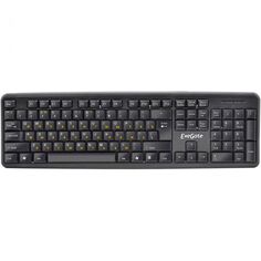 Клавиатура Exegate LY-331 EX263905RUS USB, полноразмерная, 104кл., Enter большой, длина кабеля 1,5м, черная, Color box
