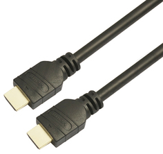 Кабель LAZSO WH-111(5m) HDMI 2.0, максимальное разрешение 4Кх2К, 60Hz (4:2:0). Круглое сечение. Тип разъёмов А-А ( вилка-вилка),19 pin, позолоченные к