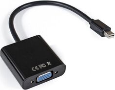 Кабель-переходник mini DisplayPort-VGA Exegate EX-mDPM-VGAF-0.15 EX284923RUS miniDisplayPort-VGA, mini20M/15F, 0,15м