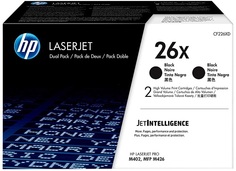 Картридж HP 26X CF226XD черный x2уп, для HP LJ Pro M402/M426, 18000стр