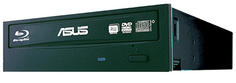 Привод BD-RE ASUS BW-16D1HT/BLK/B/AS SATA BLACK (BD-R 16x,BD-R DL 12x,DVD±R 16x,DVD+RW 8x,DVD-RW 6x,DVD±R DL 8x,DVD-RAM 5x,CD/R/RW 48/48/24) OEM