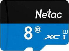 Карта памяти MicroSDHC 8GB Netac NT02P500STN-008G-S (без SD адаптера) 80MB/s