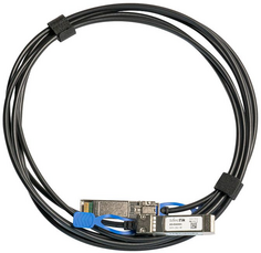 Кабель патч-корд Mikrotik XS+DA0001 SFP/SFP+/SFP28 1/10/25G direct attach cable, 1m