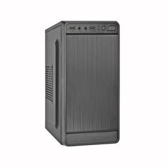 Корпус mATX Exegate BAA-108 EX283125RUS черный, 400W, 2*USB, audio