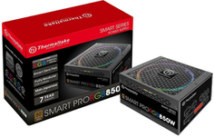 Блок питания ATX Thermaltake Smart Pro RGB 850W PS-SPR-0850FPCBEU-R Полностью модульный, 80Plus Bronze, RTL