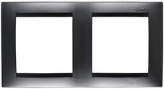 Рамка Simon 1500620-038 Simon 15 Графит 2-ая