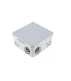 Коробка распределительная EKF plc-kmr-030-031 КМР-030-031 наруж. с крышкой 85х85х50 АБС 7 вх. IP54 сер.