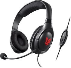 Гарнитура мультимедийная Creative Sound Blaster Blaze 70GH032000000 черный/красный, 2.5м, мониторы, оголовье