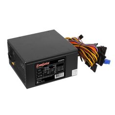 Блок питания ATX Exegate 450PPX EX221640RUS-S 450W RTL, SC, black, APFC, 14cm, 24p+(4+4)p, PCI-E, 4*IDE, 5*SATA, FDD + кабель 220V с защитой от выдерг