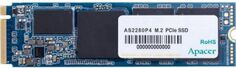 Накопитель SSD M.2 2280 Apacer AP1TBAS2280P4-1 AS2280P4 1TB PCIe Gen3x4 with NVMe 3D TLC 3000/2000MB/s IOPS 215K/390K MTBF 1.5M RTL
