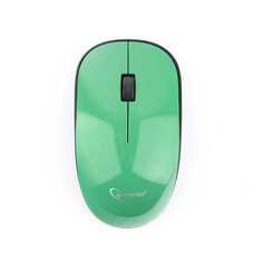 Мышь Wireless Gembird MUSW-111 зелёный, 2кн.+колесо-кнопка, 1200DPI, 2.4ГГц