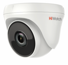 Видеокамера HiWatch DS-T233 (2.8 mm) 2Мп, 1/2.7 CMOS матрица, объектив 2.8мм, HD-TVI видеовыход, EXIR-подсветка до 40м