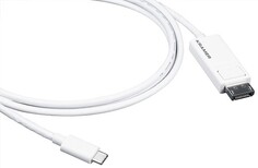 Кабель Kramer C-USBC/DPM-6 99-97211206 USB 3.1 тип C вилка на DisplayPort вилку, 1,8 м