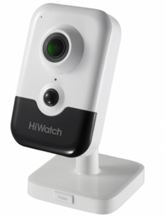 Видеокамера IP HiWatch DS-I214(B) 2Мп, 1/2.7" CMOS, 2,8мм/107°/77°/ 153°, 1920*1080/25 кадр/с, WDR, H.265+/H.264+/H.265/H.264 DC12В /PoE