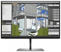 Монитор 27" HP Z27q G3 1C4Z7AA 2560x1440, 5 ms, 178°/178°, 350 cd/m, 1000:1, IPS, HDMI 2.0, DP 1.4, USB Type A x4, USB Type B, HAS, Pivot
