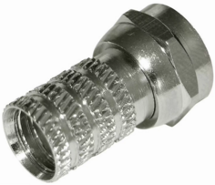 Разъем PROconnect 05-4003-4-9 антенный на кабель, штекер F для кабеля RG-6, (5шт.)