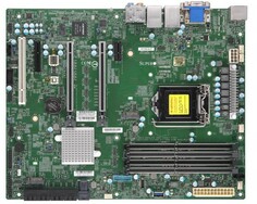 Материнская плата ATX Supermicro MBD-X11SCA-F-B (LGA1151v2,C246,4*DDR4,8*SATA 6G RAID,2*M.2,5*PCIE,2*Glan,8*USB3.1,HDMI,DVI-D,DP,VGA) BULK