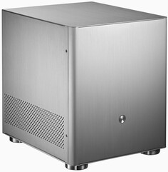 Корпус mATX JONSBO V4 Silver серебристый, без БП, USB 3.0, USB 2.0, audio